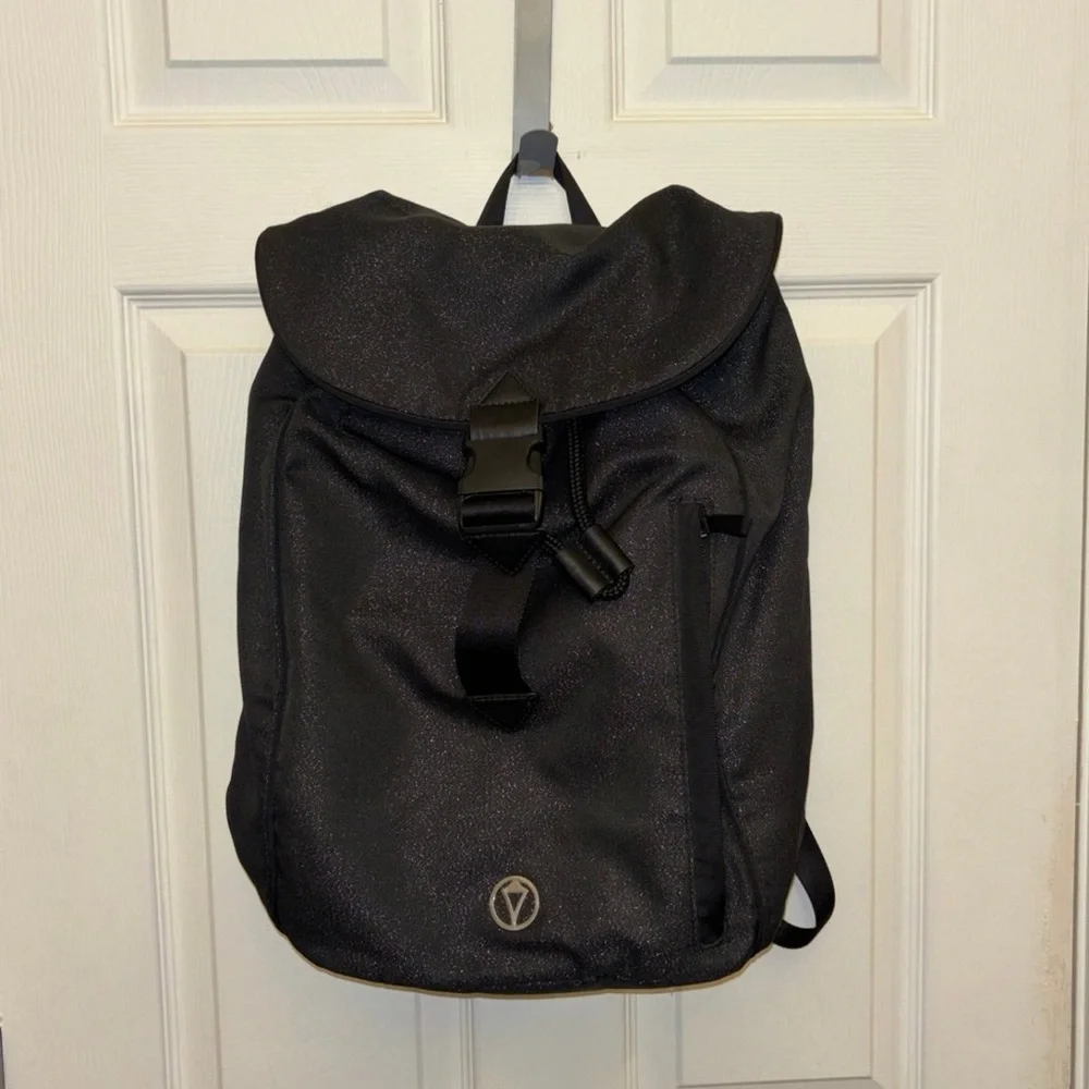 Ivivva by Lululemon Where to Next Backpack in Black glitter
